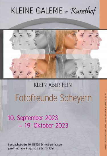 Ausstellung der Fotofreunde Scheyern im Kunsthof in SOB